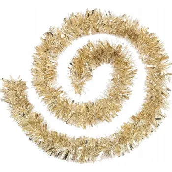 Vánoční ozdoba dobirkov.cz Zlatý vánoční řetěz 2 m, vánoční ozdoba