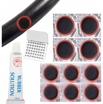 dobirkov.cz Sada na opravu pneumatik na kolo, záplaty, opakovaně použitelné, 10 ks