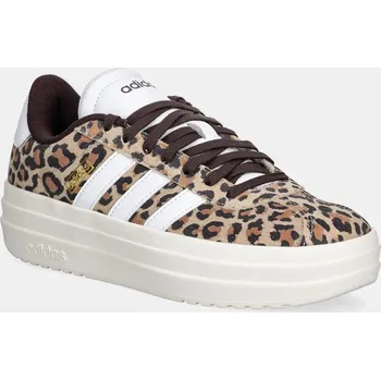 Dámské tenisky Semišové tenisky adidas Vl Court Bold JS4376 béžová 80X, EUR 39 1/3
