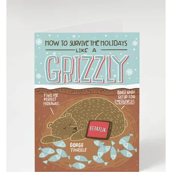 Cognitive Surplus přání "Bear´s guide to the Holidays"