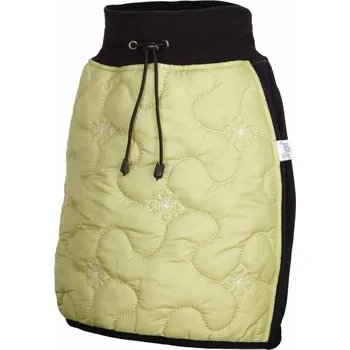 Plenkové kalhoty Little Angel Sukně prošev zelenkavá, vel. 116