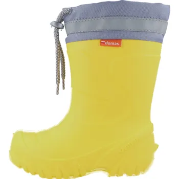 Dětská treková obuv DEMAR Sněhule Mammut - žlutá Velikost: 28/29