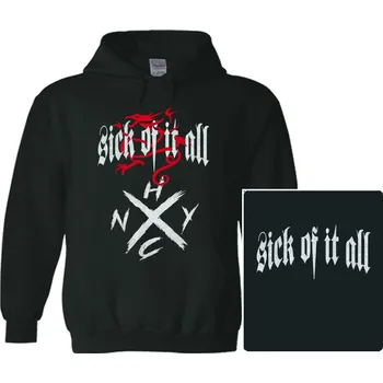 Pánská mikina mikina s kapucí Sick of It All - NYC Hardcore