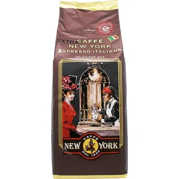 Káva New York Caffé Extra 100% Arabica zrnková káva 1 kg