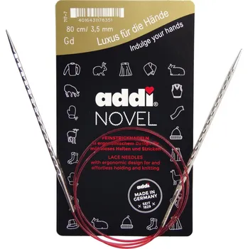 Jehlice Addi Kruhové jehlice Novel 100 cm / 3,0 mm
