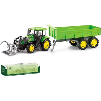 autíčko Mamido Traktor s vlečkou New farm 2025 zelený XXL