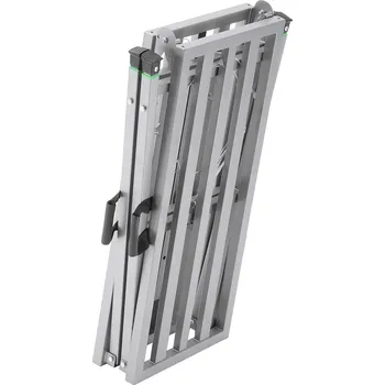 Žebřík Vevor Skládací plošinový žebřík, 4-stupňový nastavitelný, 880 lb nosnost