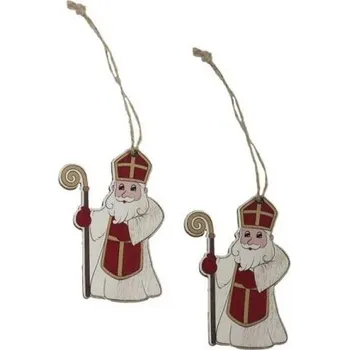 Vánoční dekorace Mikuláš k zavěšení 1ks