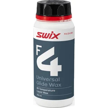 Lyžařský vosk SWIX F4 Universal, skluzný tekutý vosk, 250ml