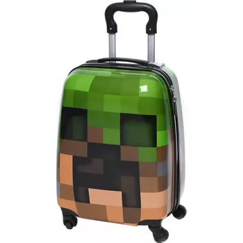 Dětský cestovní kufr Minecraft Pixel 29l KFBH1271 - SLEVA 3% s kodem radost25