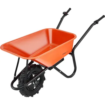 Kolečko Vevor Elektrický zahradní kolečko 500W, 5 Cu. Ft., 330 lbs, 16" kola