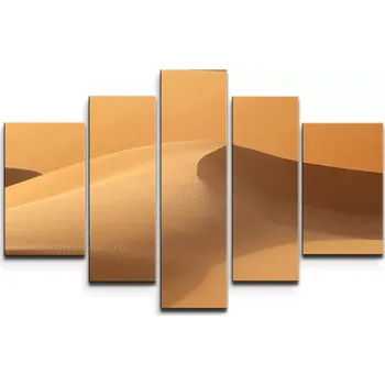 Obraz Sablio Obraz - 5-dílný Písečné duny - 125x90 cm