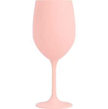 Sklenice Sklenice na víno matné 350 ml Barva: Pastelově růžová