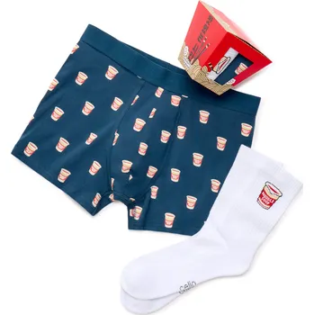 Pánské oblečení Celio Dárkové balení spodního prádla Nudle 1176922 Barevná M