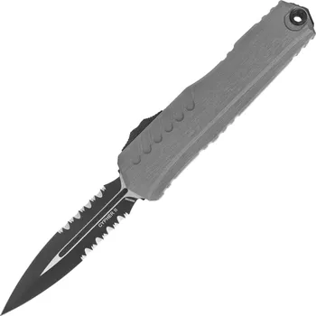 kapesní nůž Microtech CYPHER II D/E ČERNÝ ČÁSTEČNĚ ZOUBKOVANÝ PŘÍRODNÍ ČIRÝ 1242-2NC