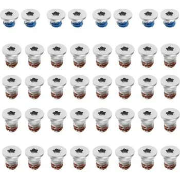 Šrouby KINHARD pro spodní kryt, 50 kusů šroubů pro spodní základnu, sada šroubů pro počítače,