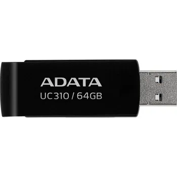 USB flash disk Pendrive ADATA UC310-64G-RBK 64 GB USB 3.2 černý