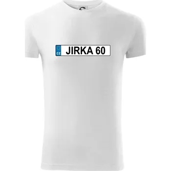 SPZ Jirka 60 - Viper FIT - Pánské zůžené tričko - S ( Bílá )