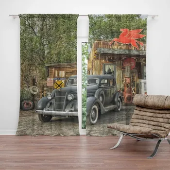 Závěs Sablio Závěs Veterán 3: 2ks 140x250cm