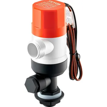 Čerpadlo Vevor Čerpadlo do livewellu 12V 32 L/min 2 vstupy, odnímatelná kartuše