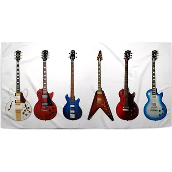 Osuška Sablio Ručník Kytary 2 - 30x50 cm