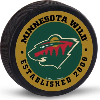 Puk Wincraft Puk Minnesota Wild Round NHL Hockey Puck Packaged