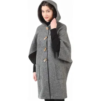 Dámský svetr Dámský kardigan CLAUDIA šedá barva Velikost: L/XL