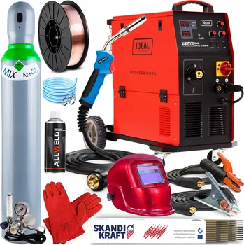 Svářečka Svářečka MIGOMAT IDEAL V-MIG 330 4X4 MIG MAG MMA hliník 400V 330A FLUX