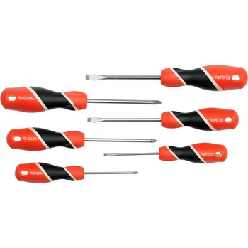 Šroubovák Sada šroubováků 6ks, - 3-6mm, + PH0-PH2