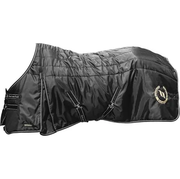 Vybavení pro koně BACK ON TRACK Deka stájová Millie Back on Track, 200 g, černá Délka zad: 155 cm