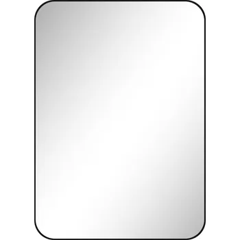 Zrcadlo Koupelnové zrcadlo 50 x 70 cm | černé
