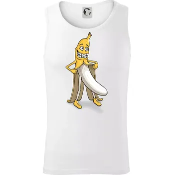 Pánské termoprádlo Úchylný banán (Hana-creative) - Tílko pánské Core - 2XL ( Bílá )