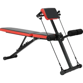 Posilovací lavice Vevor Posilovací lavička multifunkční, 770 lbs, nastavitelná, skladná