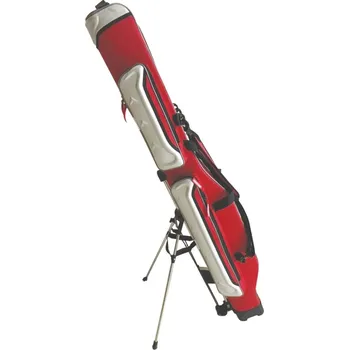 Pouzdro na prut Mistrall pouzdro na pruty se stojanem 3 komory 160cm červená