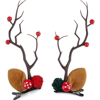 Párty sponky do vlasů vánoční