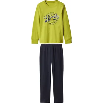 Chlapecké pyžamo Chlapecké pyžamo Grinch (zelená / navy modrá, 110/116)