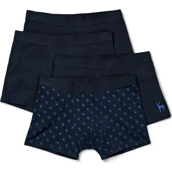 Pánské spodní prádlo 710449 - Tchibo - Boxerky - pro muže - vel. 4XL/10 - barva: modrá/s potiskem