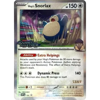 Sběratelská karetní hra Hop's Snorlax SVP184 - Scarlet & Violet Promos STAFF
