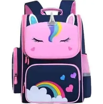 Školní batoh Školní aktovka Jednorožec srdíčka DBBH1026 - SLEVA 3% s kodem radost25