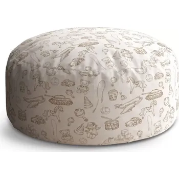 Taburet Sablio Taburet Circle Dětská doprava: 38x48 cm