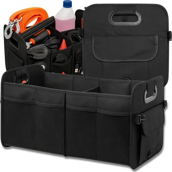 Organizér do auta Camerazar Skládací vodotěsný organizér do kufru auta s kapsami