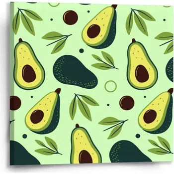 Obraz Sablio Obraz Kreslené avokádo - 50x50 cm