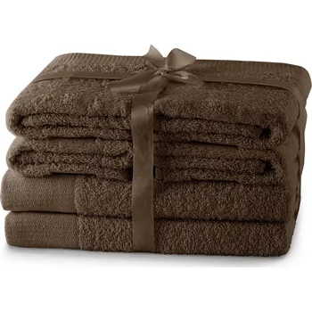 Ručník Sada 2 ks froté ručníků Paxton hnědá
