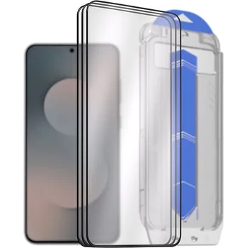 Telefonní příslušenství AlzaGuard 2.5D Glass EasyFit pro Samsung Galaxy S25 FE