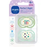 mam dudlík Perfect night 6+m, máta/modrá