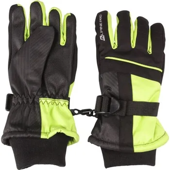 Rukavice rukavice dětské ALPINE PRO LORDO 2 s membránou PTX černé