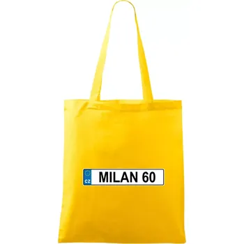 SPZ Milan 60 - Taška bavlněná - 42 x 38 cm ( Žlutá )