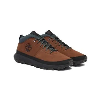 Pánské tenisky Sneakersy Timberland Winsor Trail Mid Lace TB0A41X7W071 Hnědá 44_5