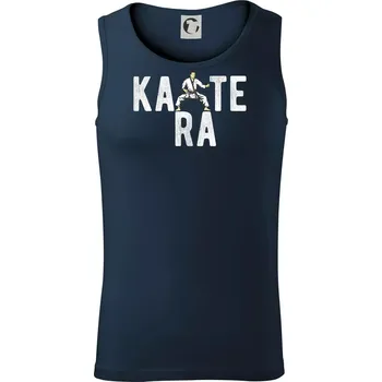 Karate bojovník - Tílko pánské Core - 2XL ( Námořní modrá (velmi tmavá - téměř černá) )