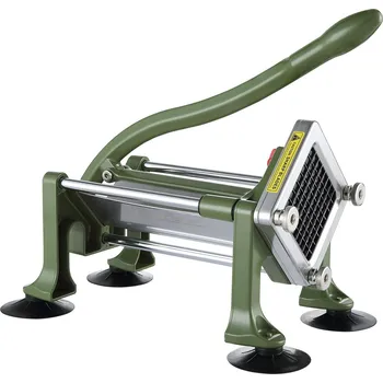 Kráječ zeleniny Vevor Ruční kráječ na hranolky s 1/2-inch a 3/8-inch nerez čepelemi